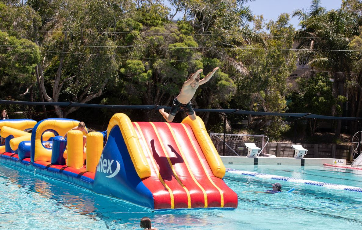 School Holiday Pool Party