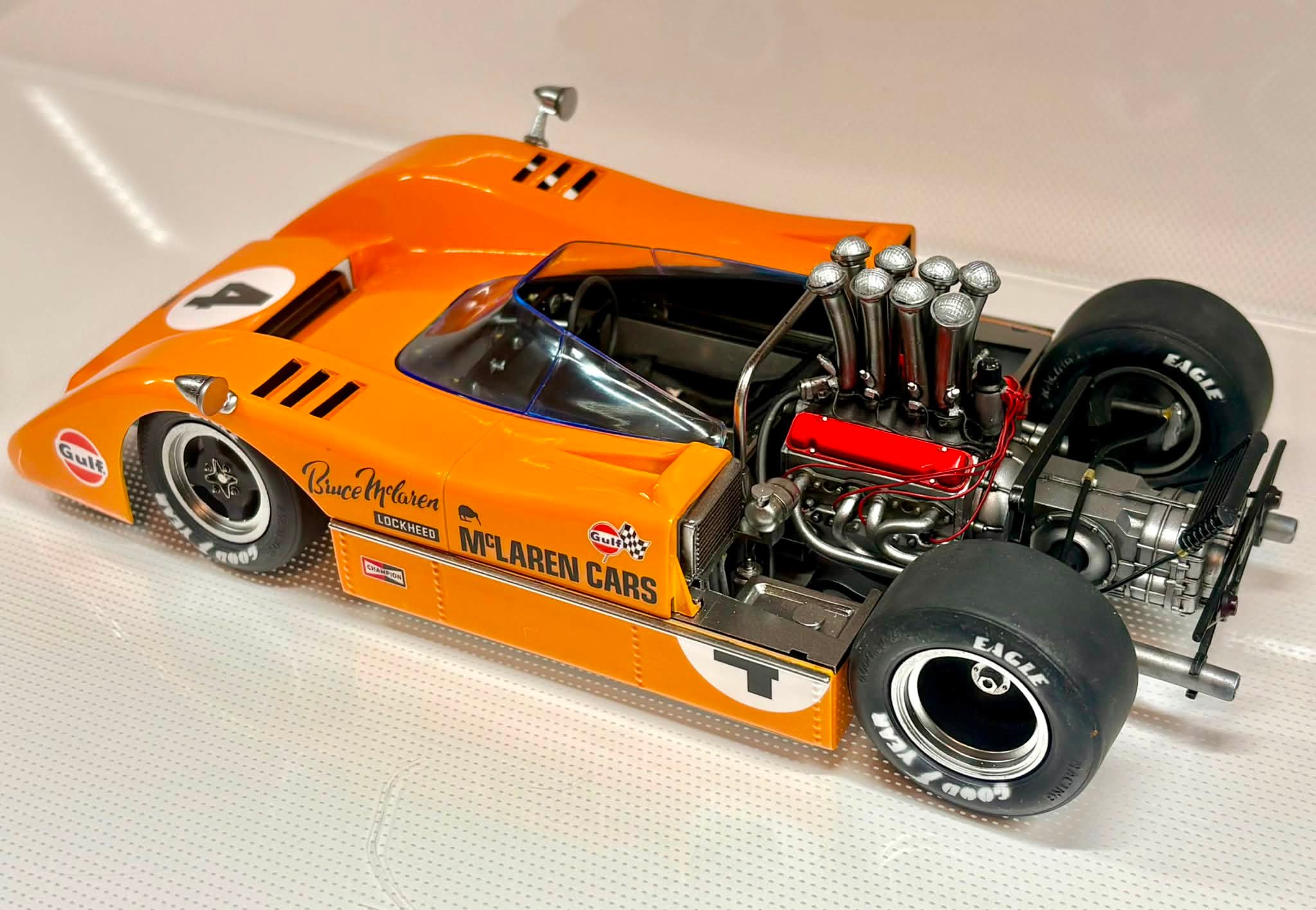 Tamiya McLaren M8A 1/18 scale model build