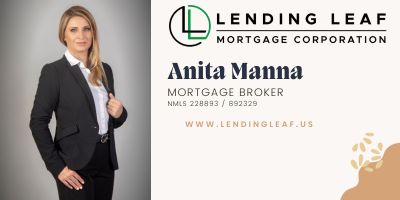 Lending Leaf Mortgage Corporation Anita Manna NMLS# 892329