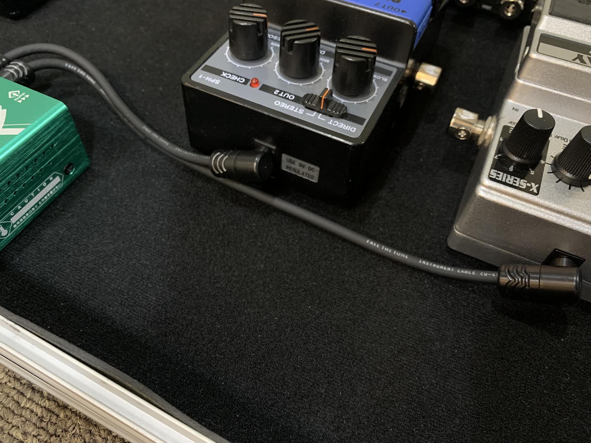 add9 - FREE THE TONEのソルダーレスDCケーブルで組み組み中です。 DC 