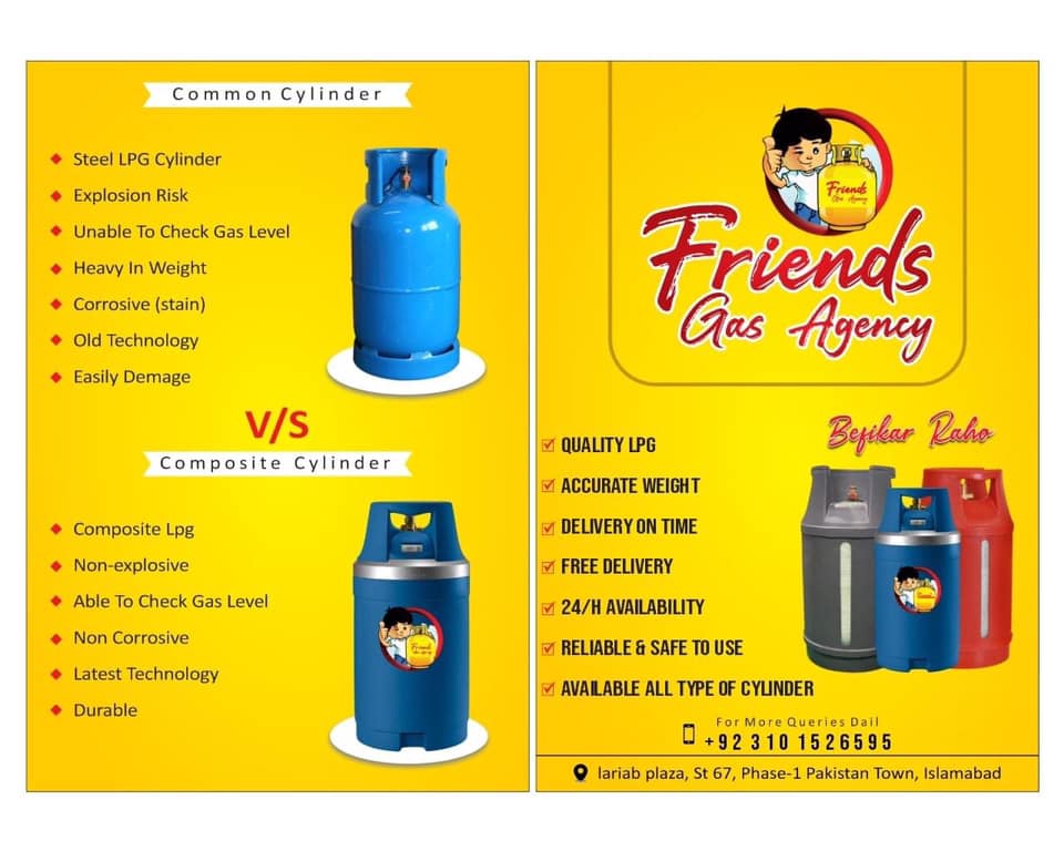Friends Gas Agency | Islamabad