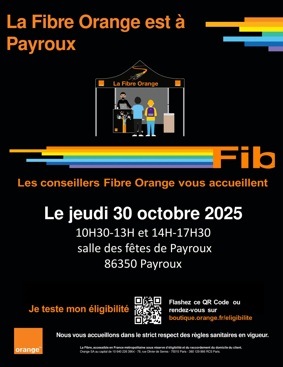 La fibre est arrivée à Payroux Réunion... - Payroux actualité | Facebook