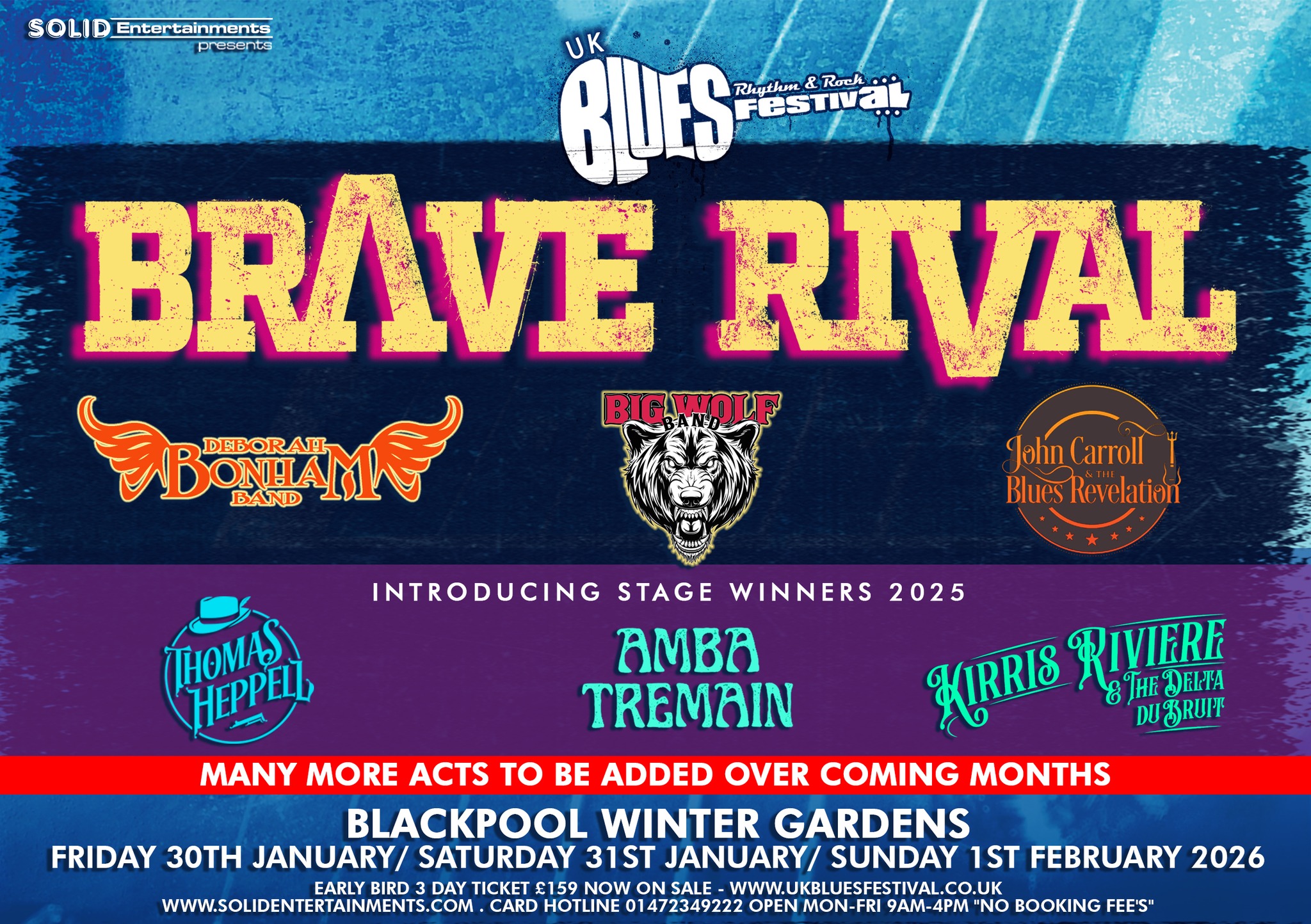 Brave Rival - 💜🔥💜BLACKPOOL 2026! 💜🔥💜 We are delighted to... | Facebook