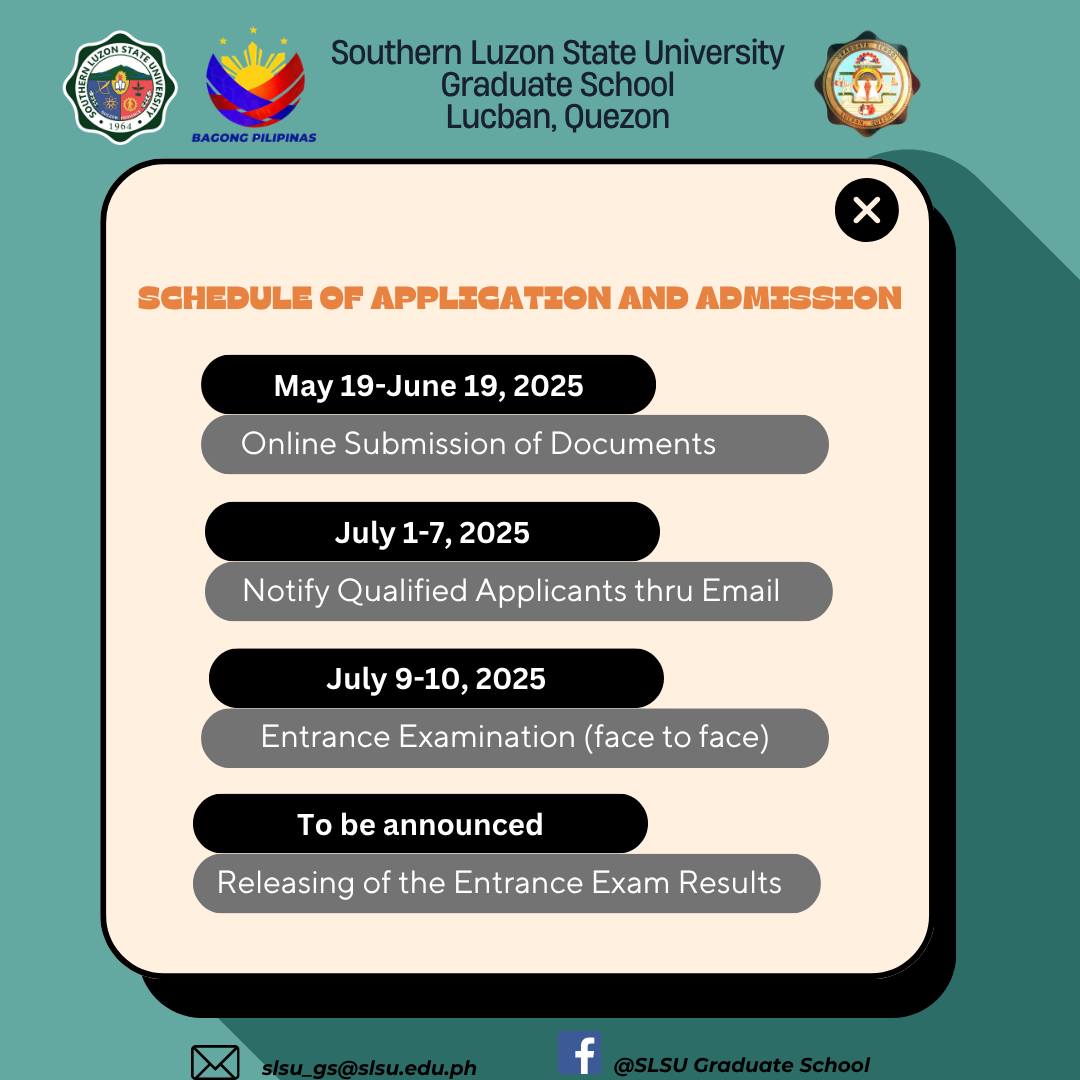 SLSU Graduate School added a new photo. - SLSU Graduate School