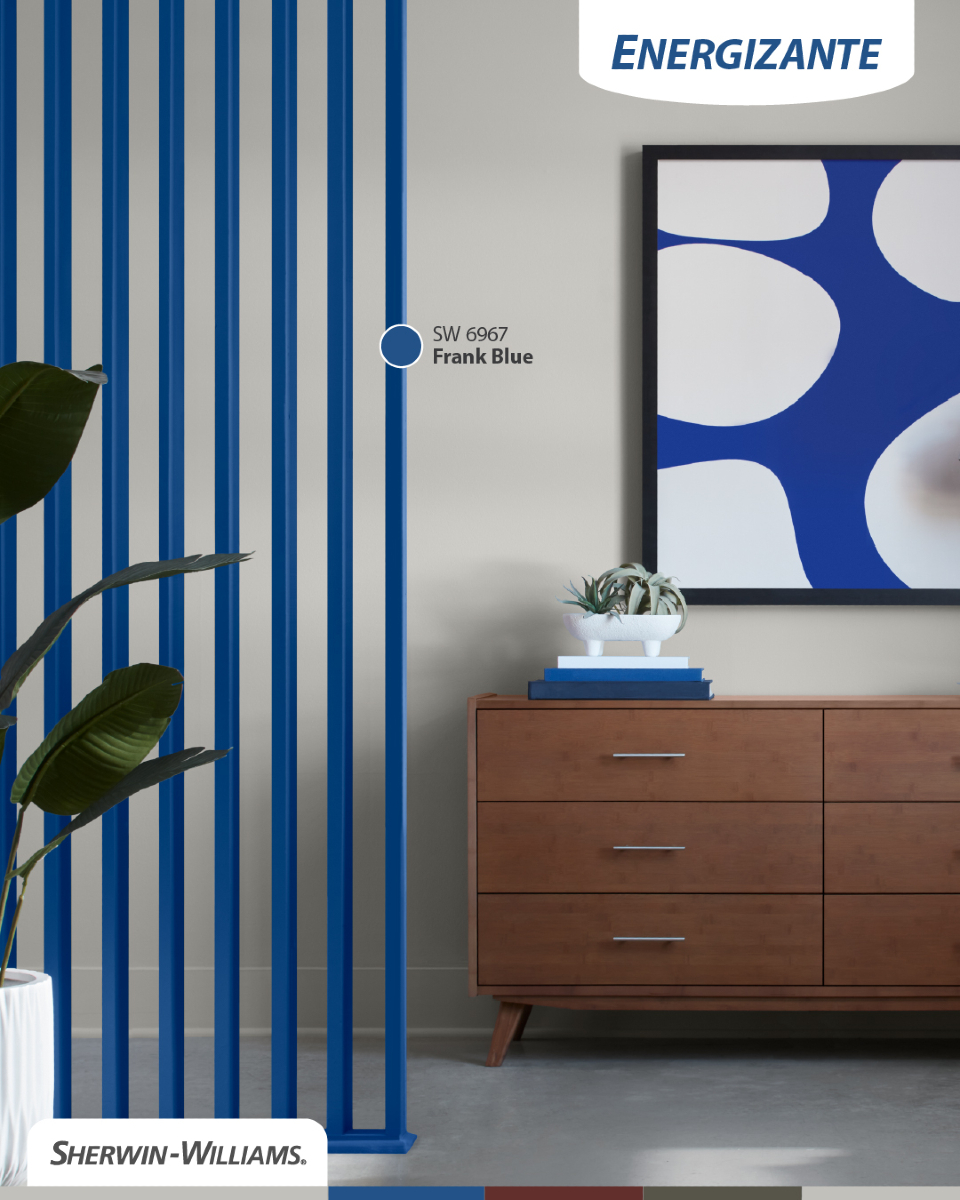 Sherwin - Un color con personalidad que redefine los espacios. 💙🌊 ...