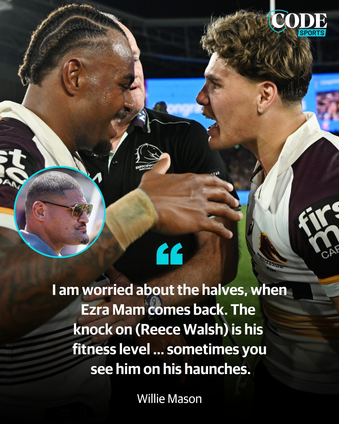 CODE NRL - Reece Walsh answered the call in a massive way... | Facebook