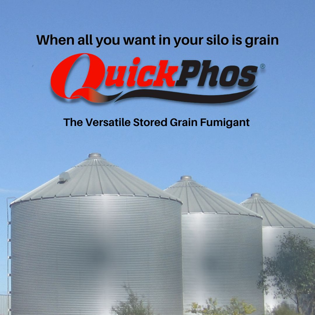 UPL - 🌾 When all you want in your silo is grain. QuickPhos® fumigant ...