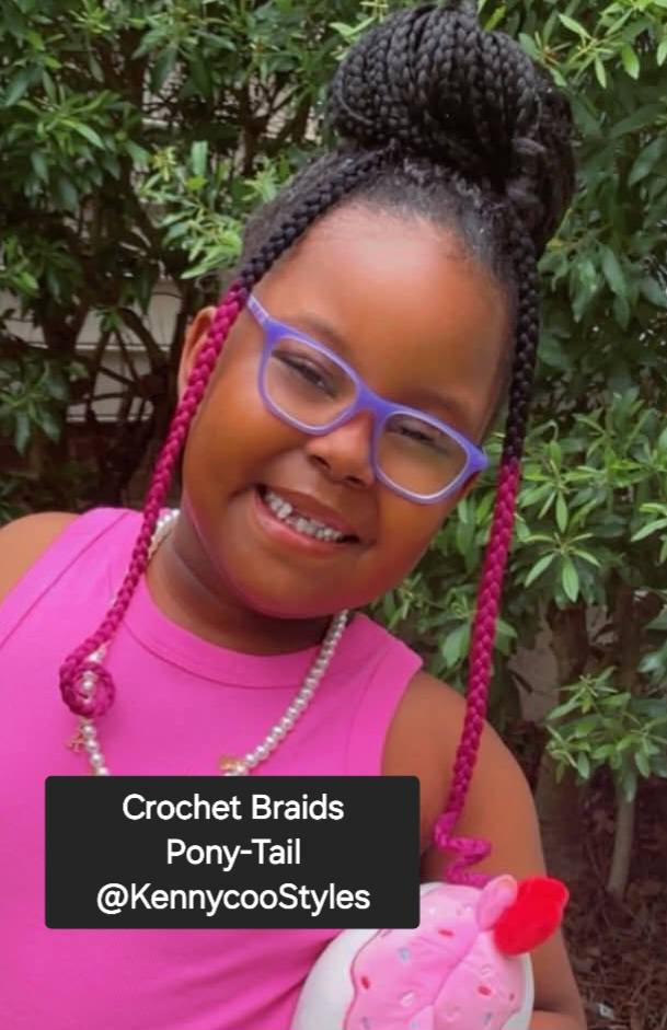 A+ Cornrow Styles by Kenny-Coo - Double Swoop Close Cornrows Updo # ...