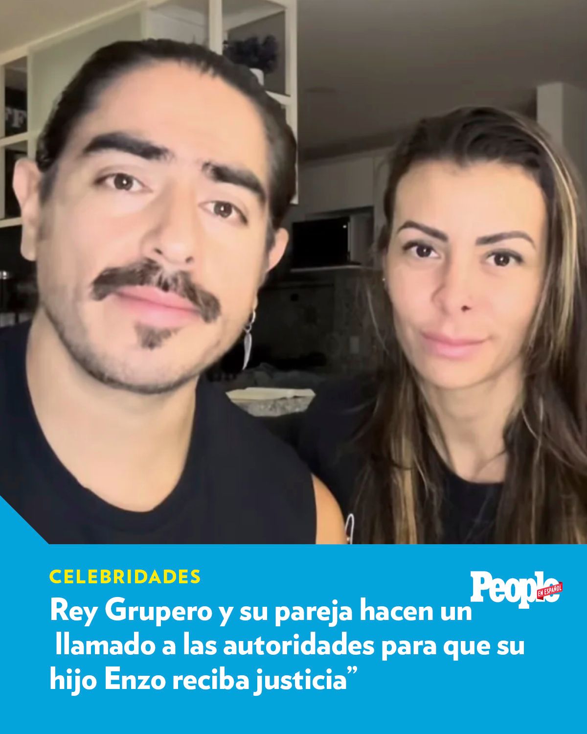 People - bit.ly/3Tk7wa7. 👈🏼 Rey Grupero y su pareja hicieron un llamado ...