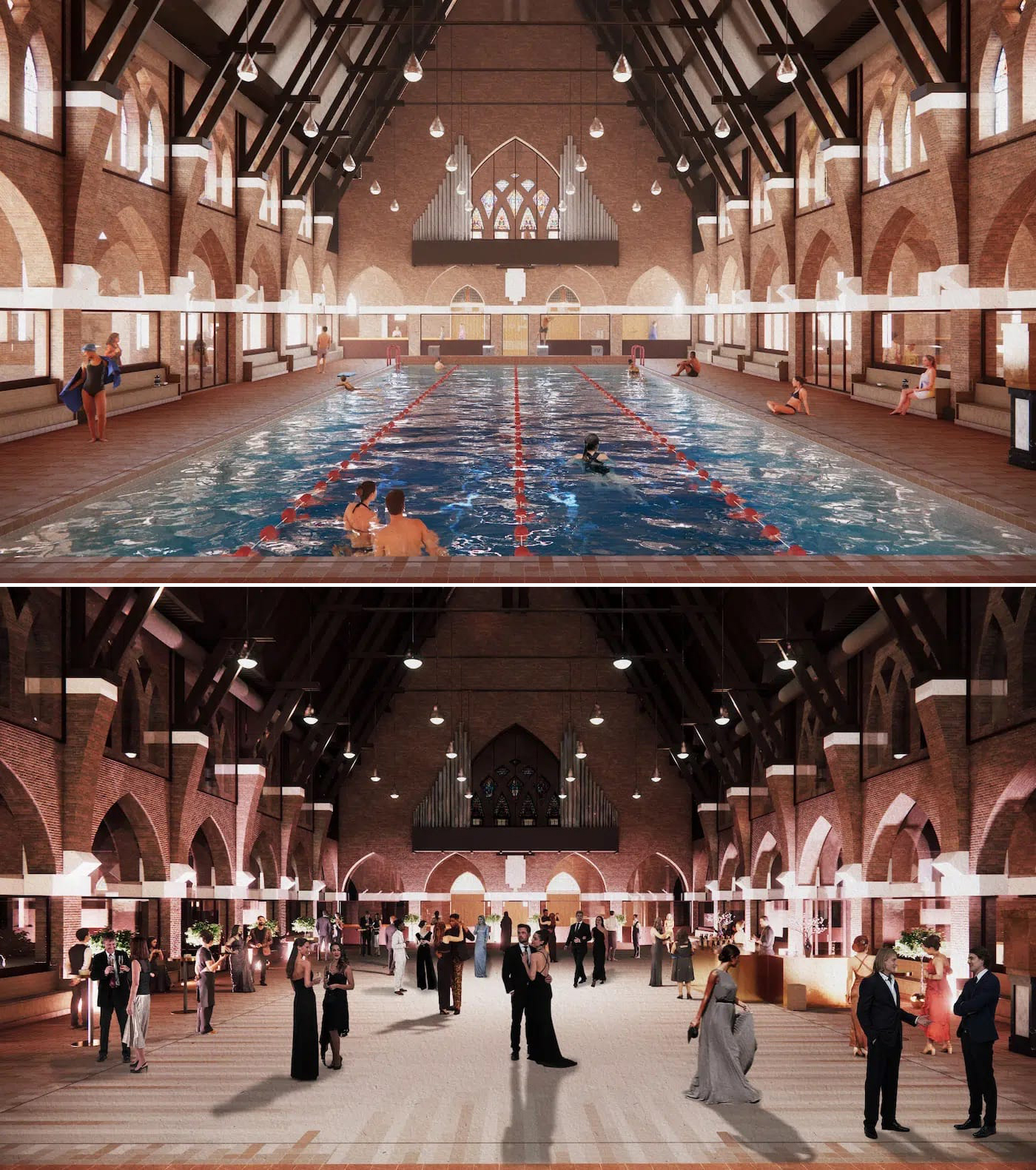 Creapills - Une église transformée en piscine… où l’on peut marcher sur ...