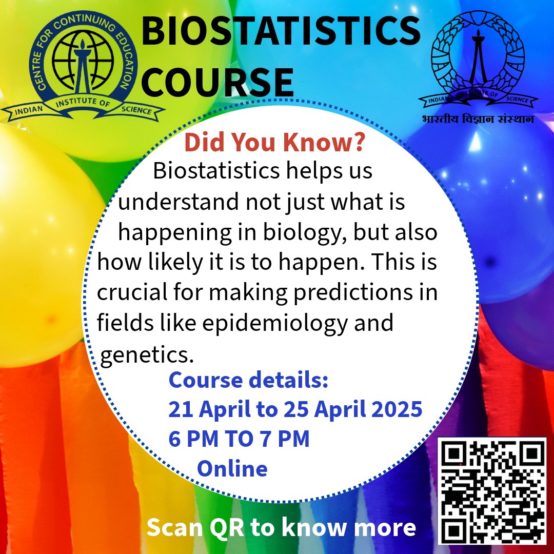Centre for Continuing Education, IISc - Curious about the power of ...