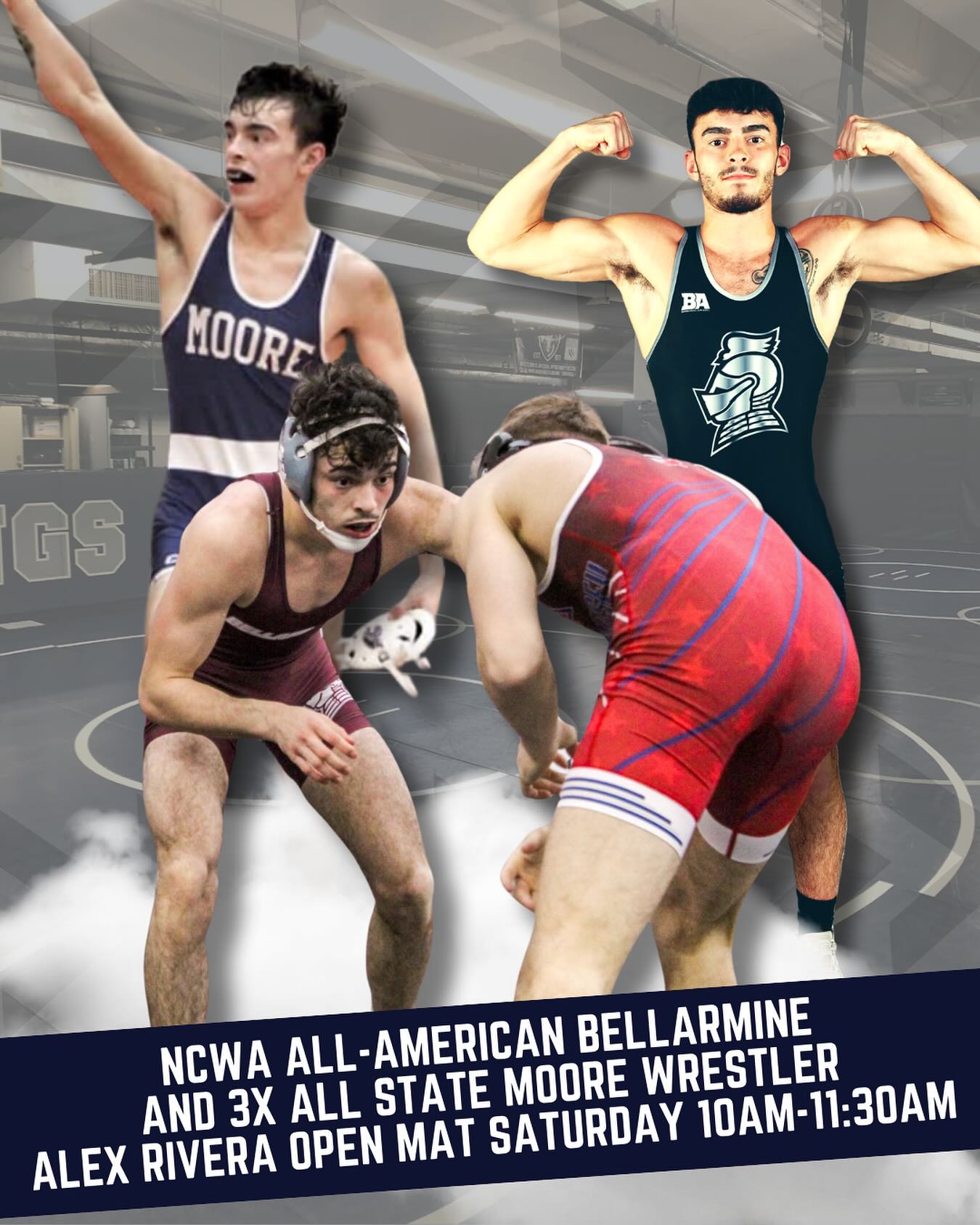 Moore Wrestling - Good luck to Alex Rivera and Isaiah Newberry who are ...