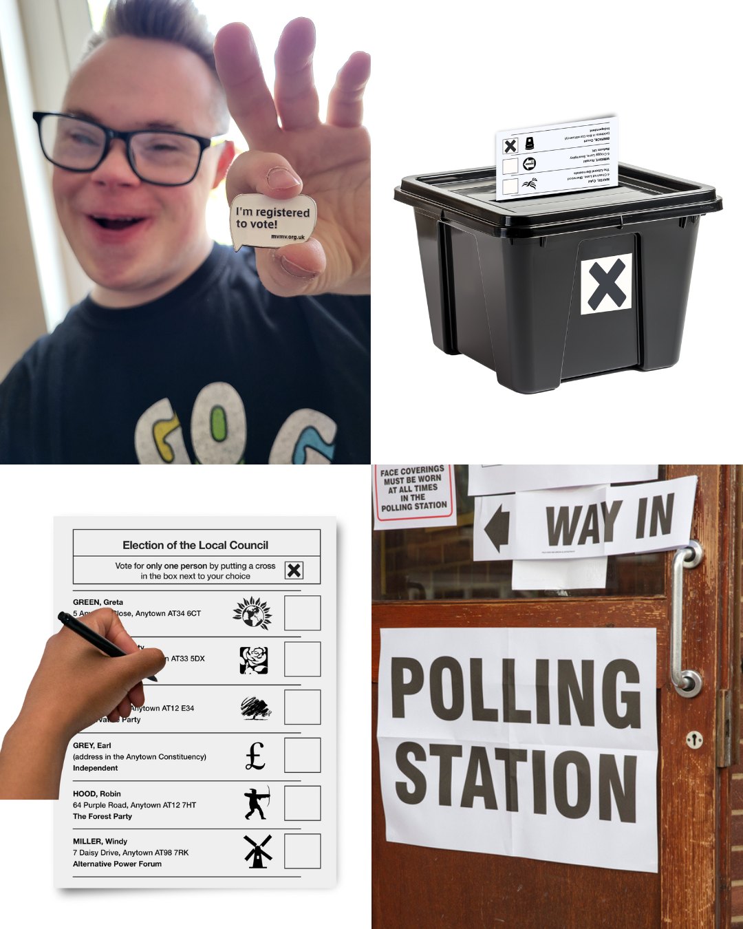 Down's - The local elections are coming up next month. If it's the ...