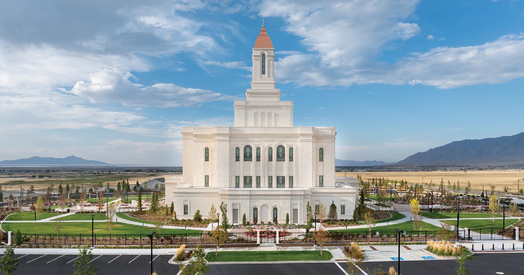 FFKR Architects - The Deseret Peak Utah Temple is open to...