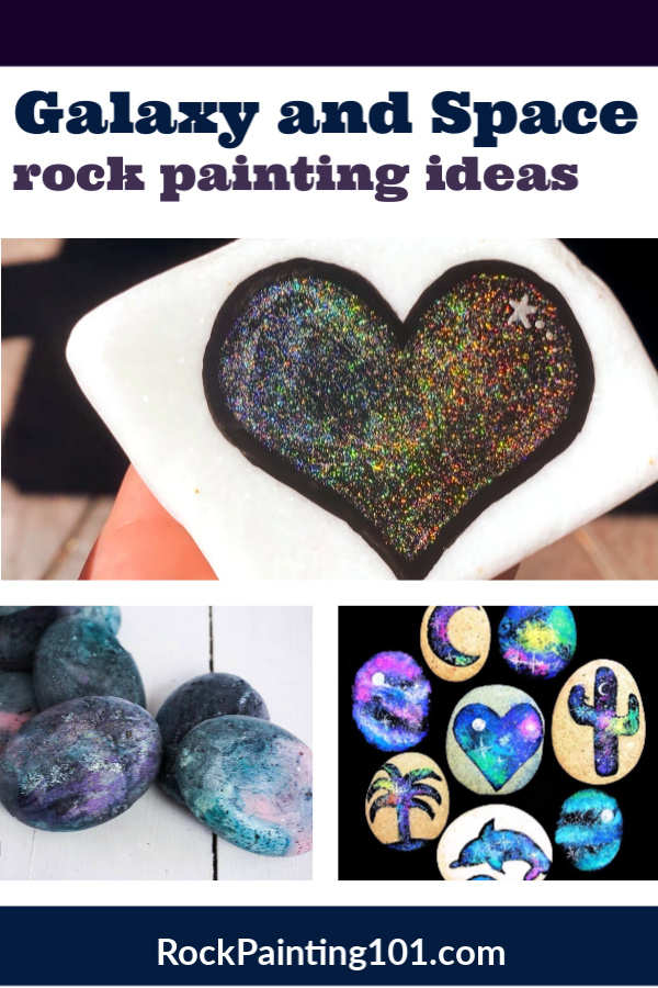 Rock - Check out these fun galaxy rock painting ideas! https ...