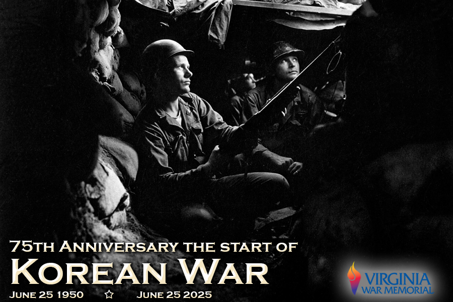 Virginia - On June 25, 1950, North Korean forces crossed the 38th ...