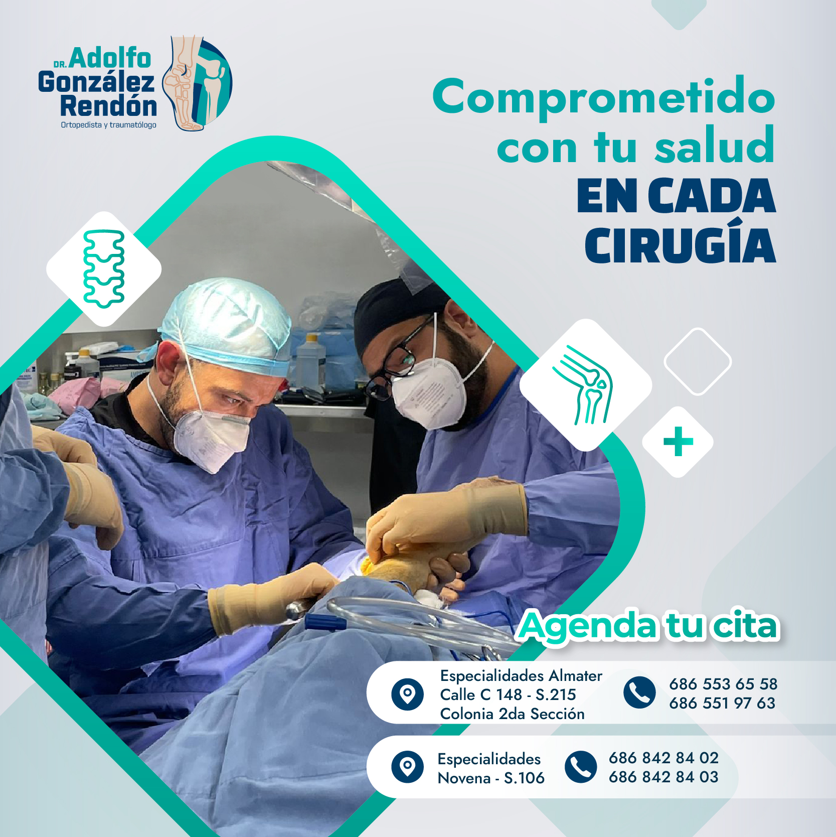 Dr. Adolfo González Rendón-Ortopedista | Mexicali