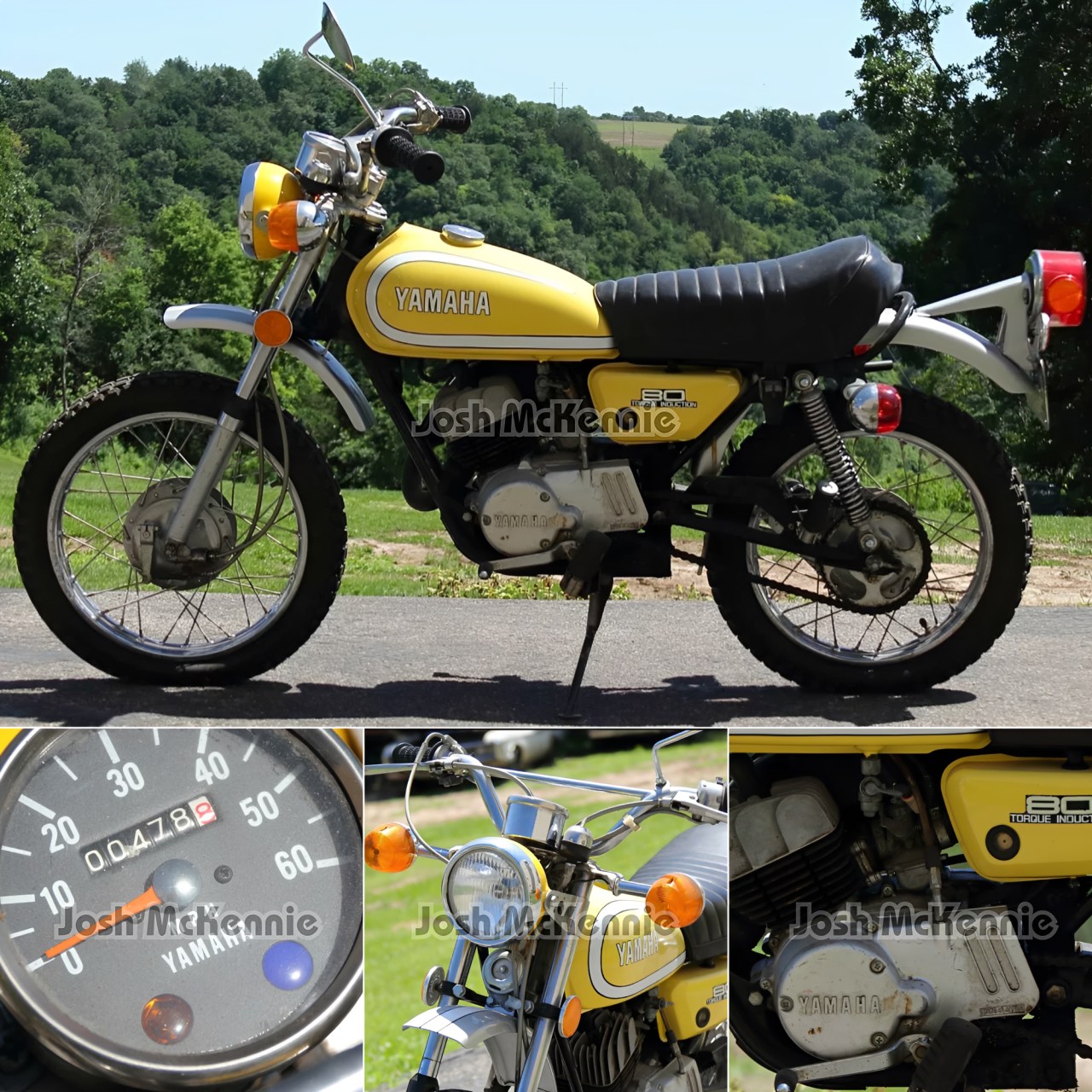Josh - The 1973 Yamaha GT1 Enduro 80 stands as a legendary machine