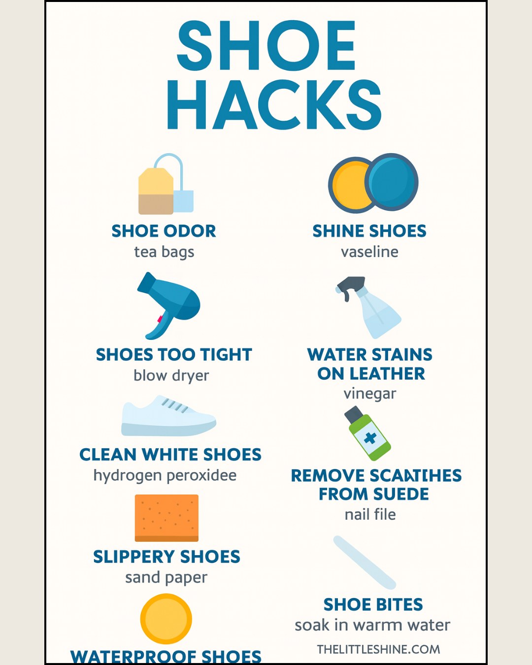 Deliciously - Tired of shoe problems? 👞 Here are quick hacks to fix ...