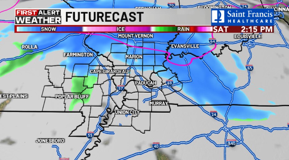 Grant Dade KFVS - Snow still appears likely tomorrow acros... | Facebook