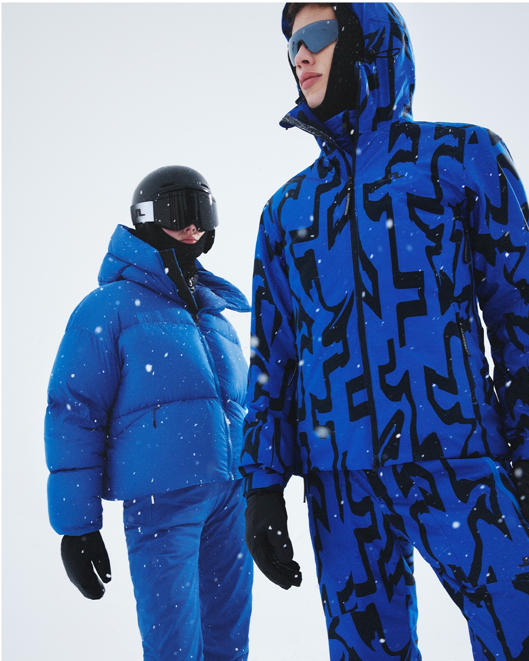J.Lindeberg's FW24 ski collection with technical fabrics