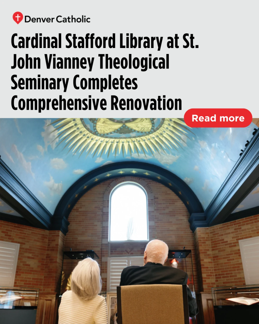 Denver - After 4.5 years of work, the Cardinal Stafford Library at St ...