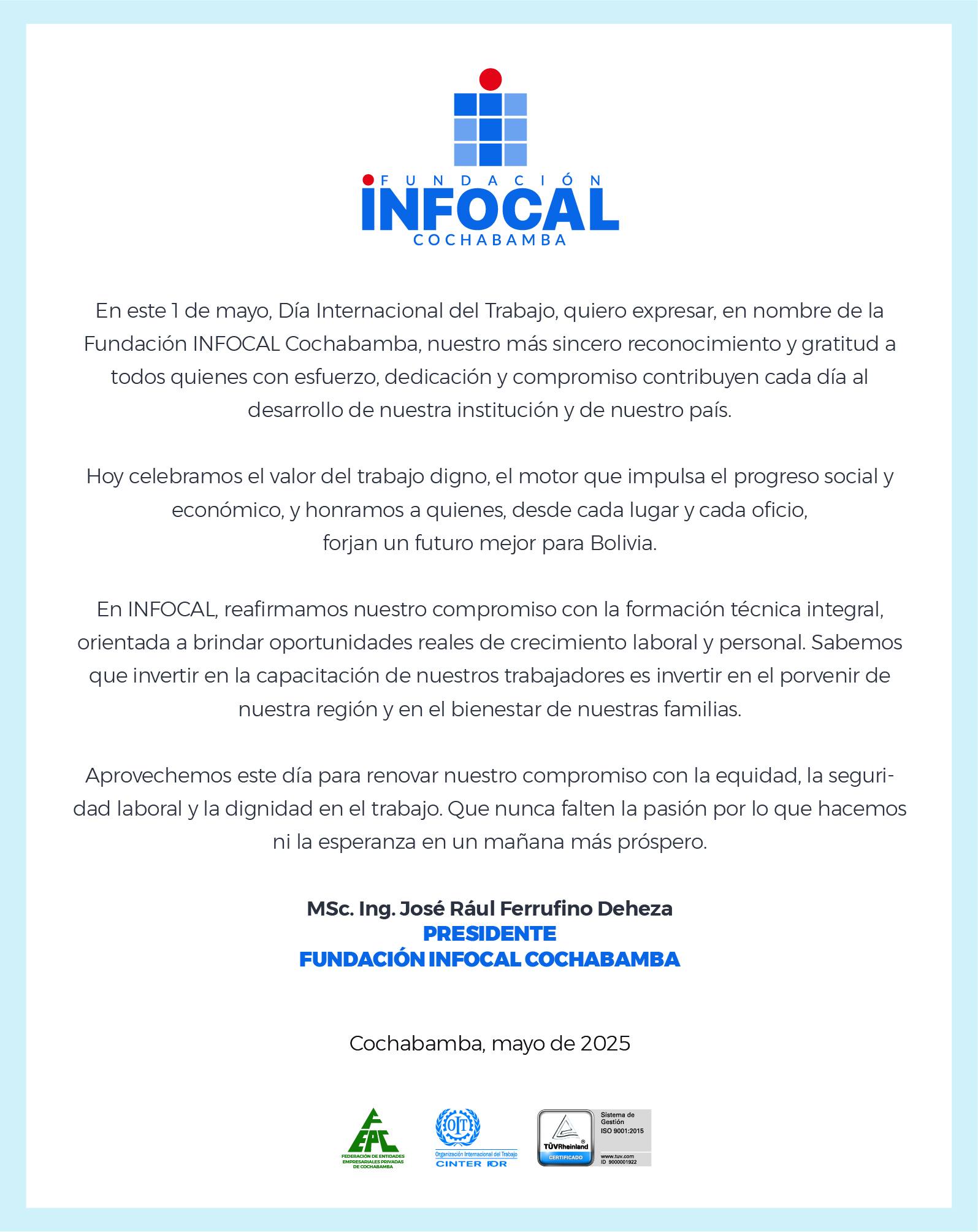 Infocal Cochabamba Oficial | Ciudad Cochabamba