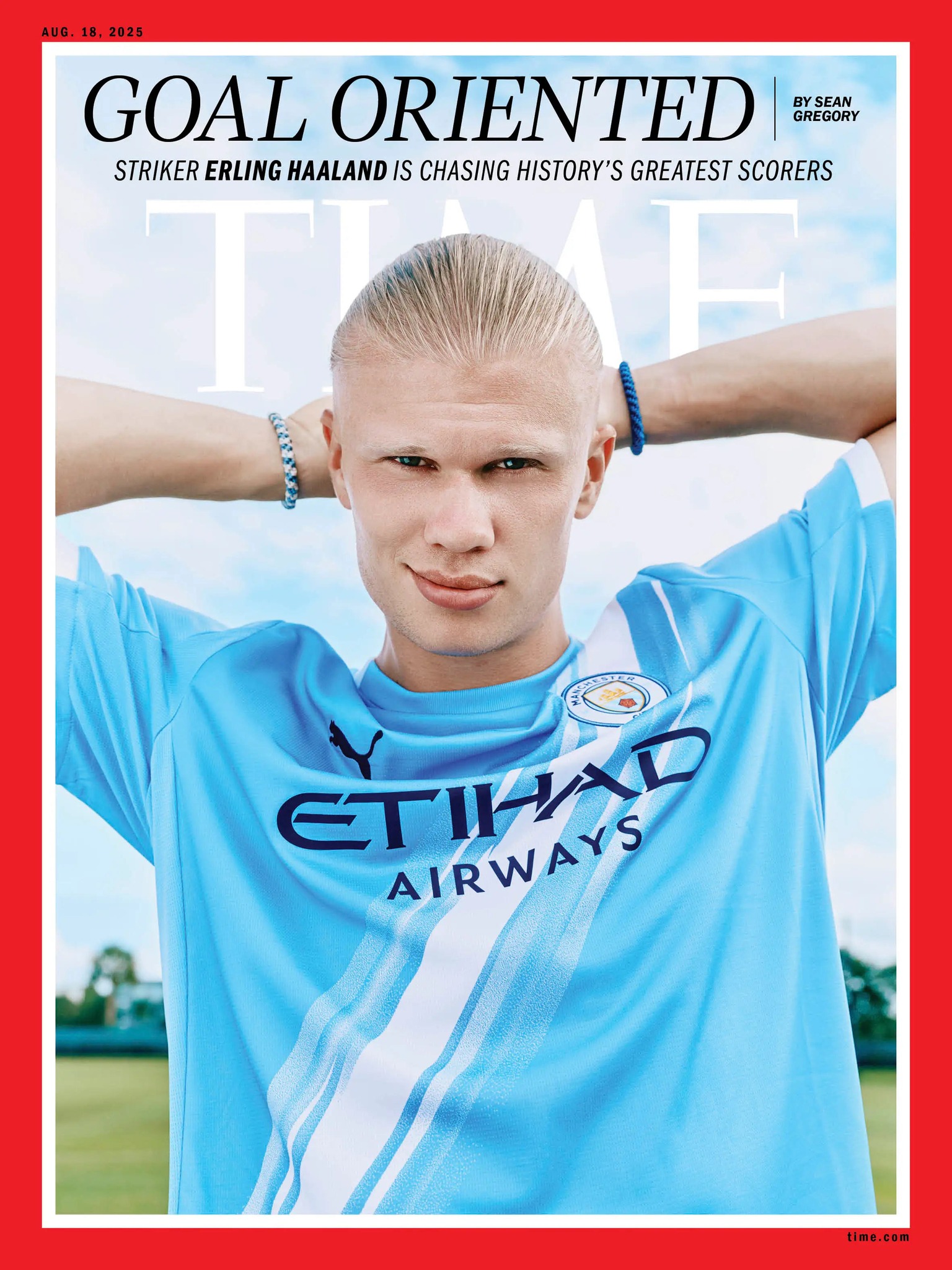 Erling Haaland set a world record for the longest standing long