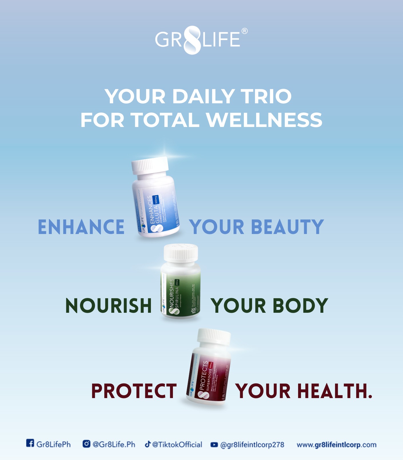 gr8life glutathione 14 of the 19 serum for women Quantity:5 L