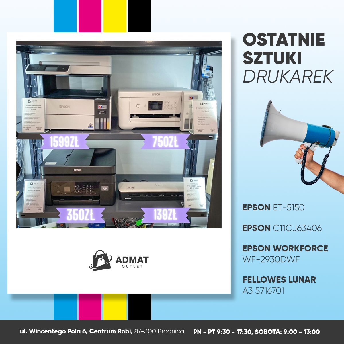 Admat outlet | Brodnica