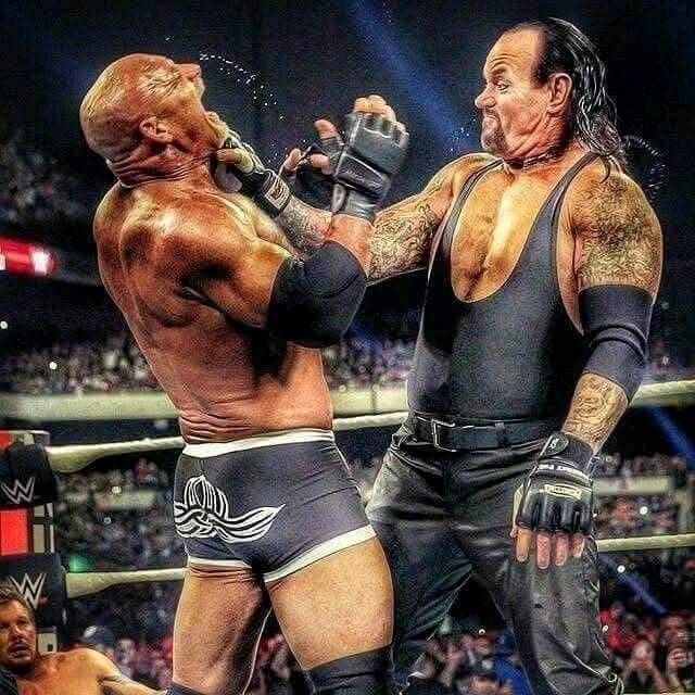 Bill Goldberg vs undertaker
