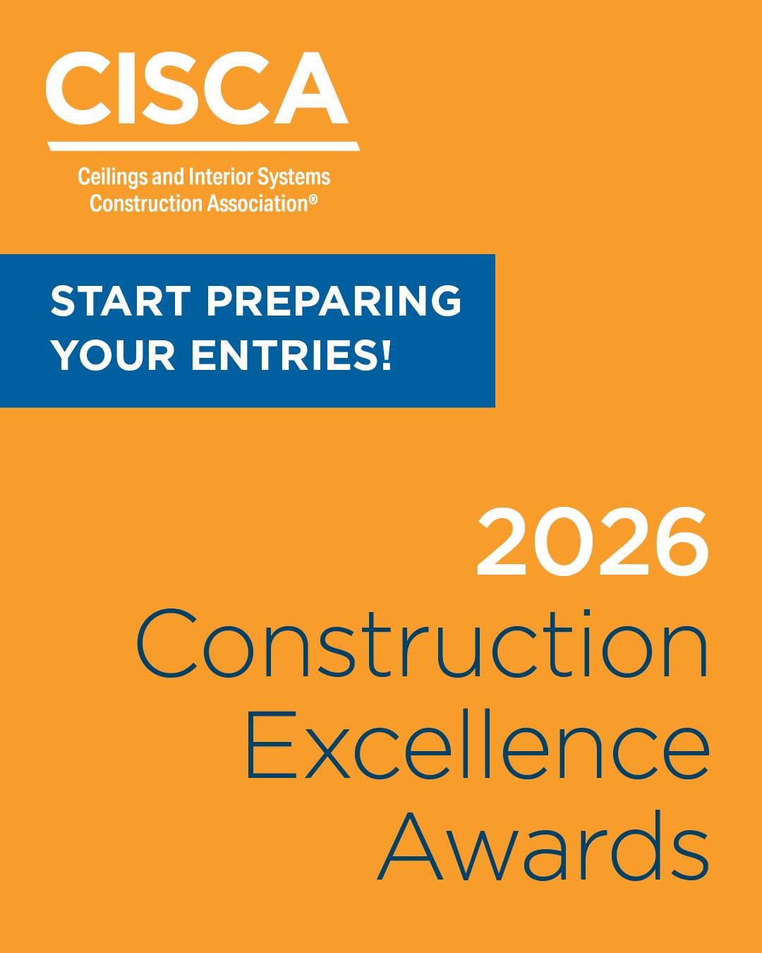 CISCA - CISCA's Construction Excellence Awards site is now... | Facebook