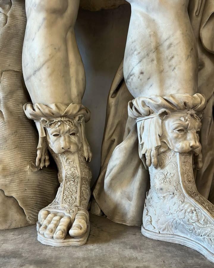 Museum - The 2nd century CE Colossal Statue of Mars at the Capitoline ...