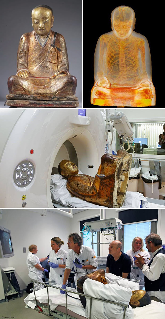 Humanity & Humans - CT Scan Of 1,000-Year-Old Buddha Sculpture Reveals ...