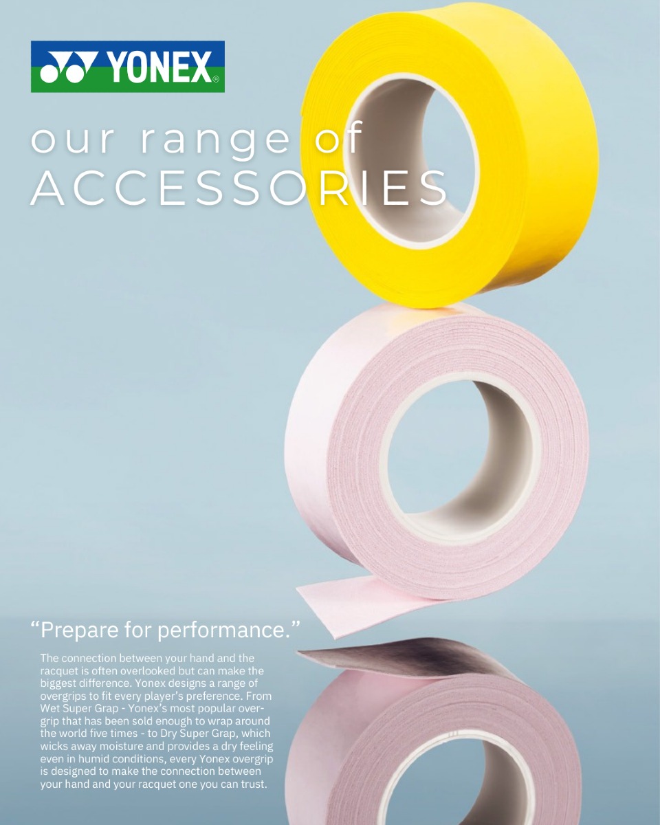 Yonex - The connection between your hand and the racquet is often ...