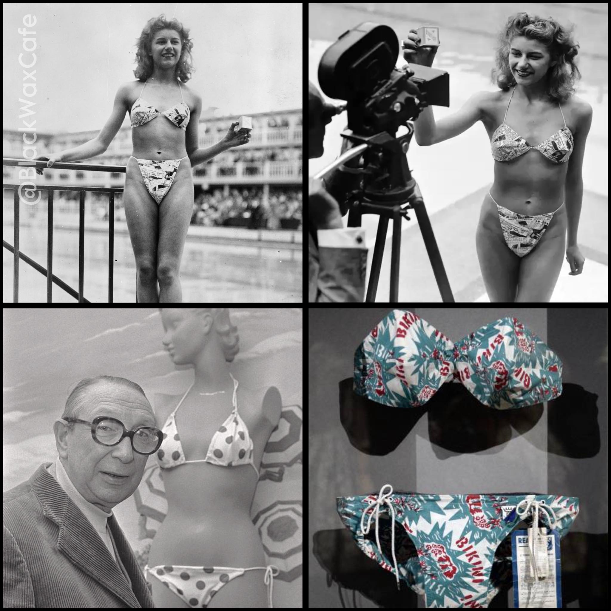 Black - This Day In History July 5 1946 Louis Reard's design for the ...