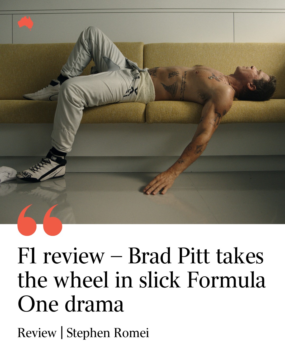 The Australian - The stars of Formula One line up against Brad Pitt in ...