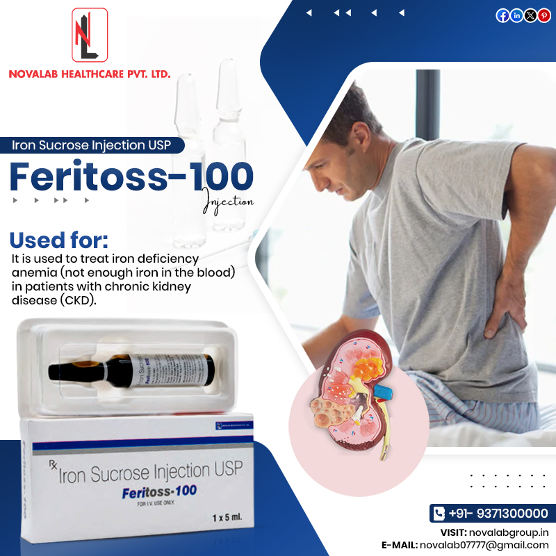 Novalabgroup - Say goodbye to iron deficiency with Feritoss-100 ...