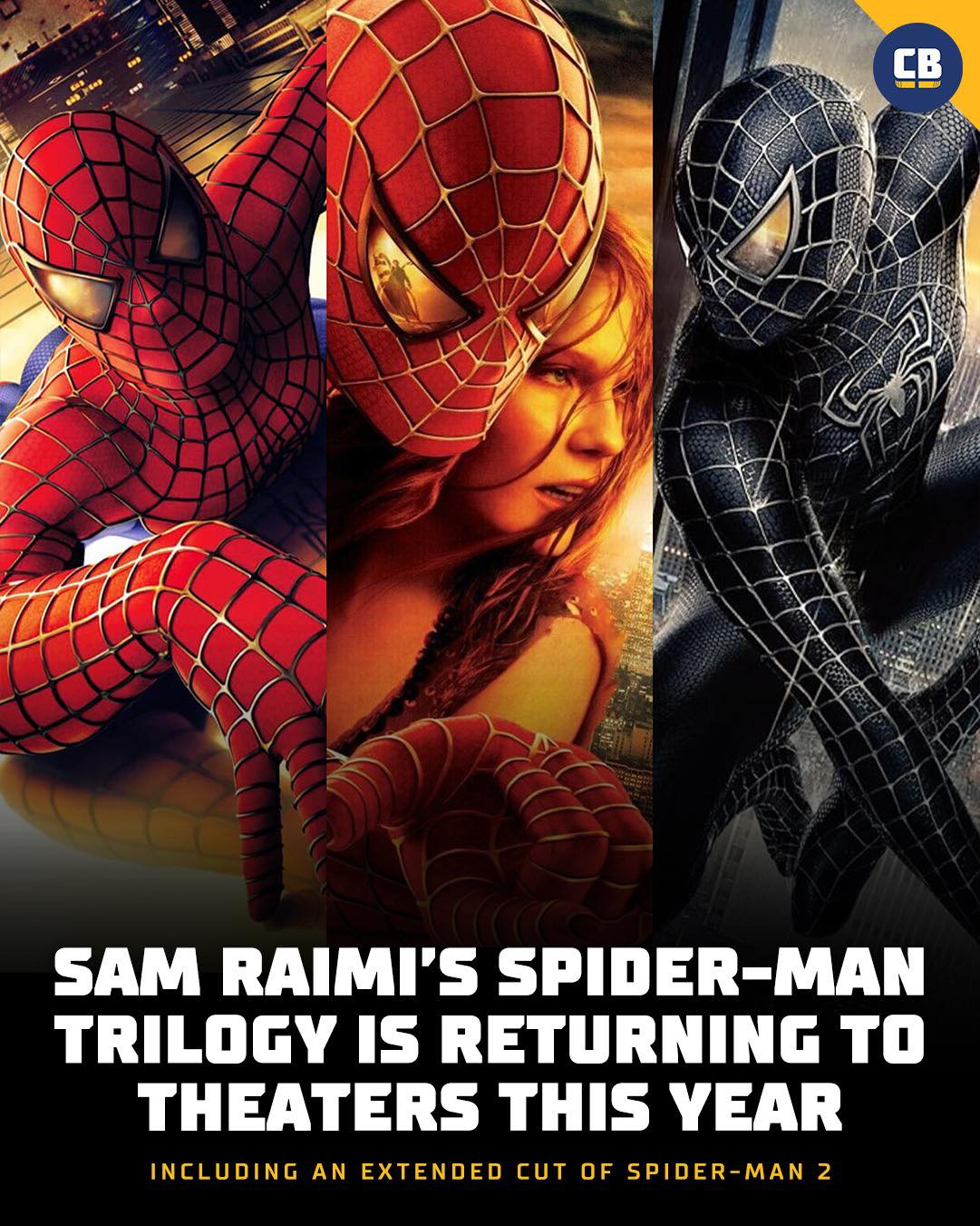 ComicBook.com - Sam Raimi's Spider-Man trilogy is coming back to ...