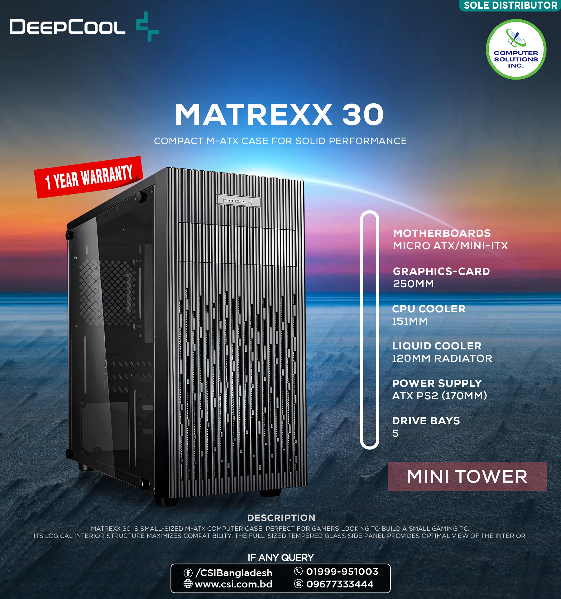 Computer - 🖥️ DEEPCOOL MATREXX 30 Gaming Casing 🧱 Compact Build. Big ...