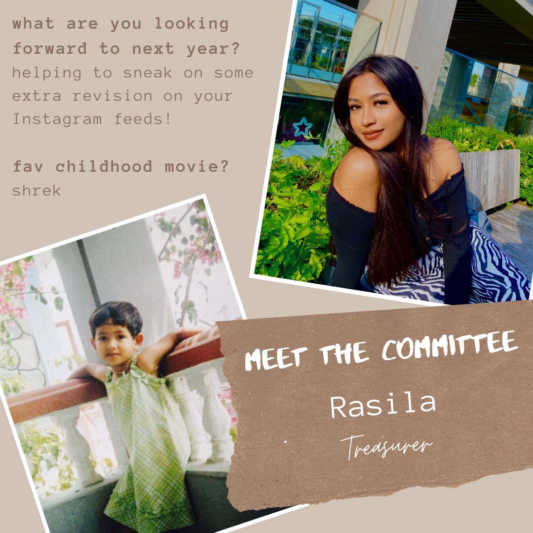 🥁Meet Rasila our Treasurer! - Truro Paediatric Society