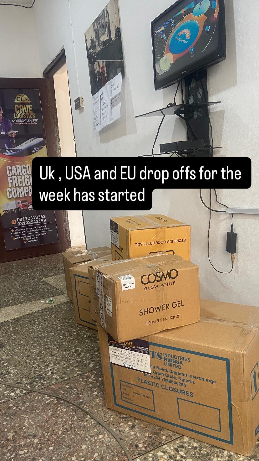 CAVE logistics - We are receiving Packages for Cargo... | Facebook