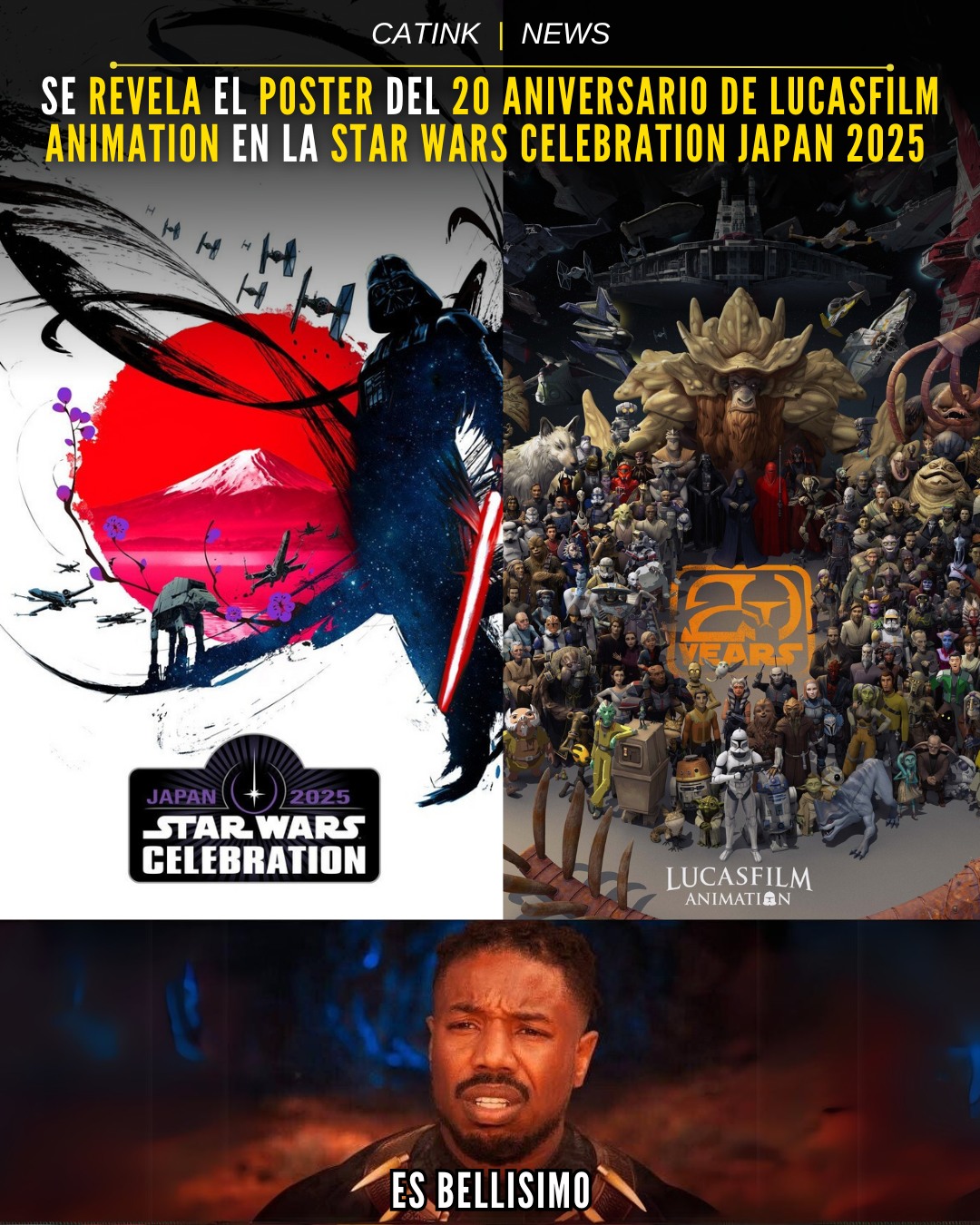 Celebra el nuevo año con estos pósteres de la Star Wars