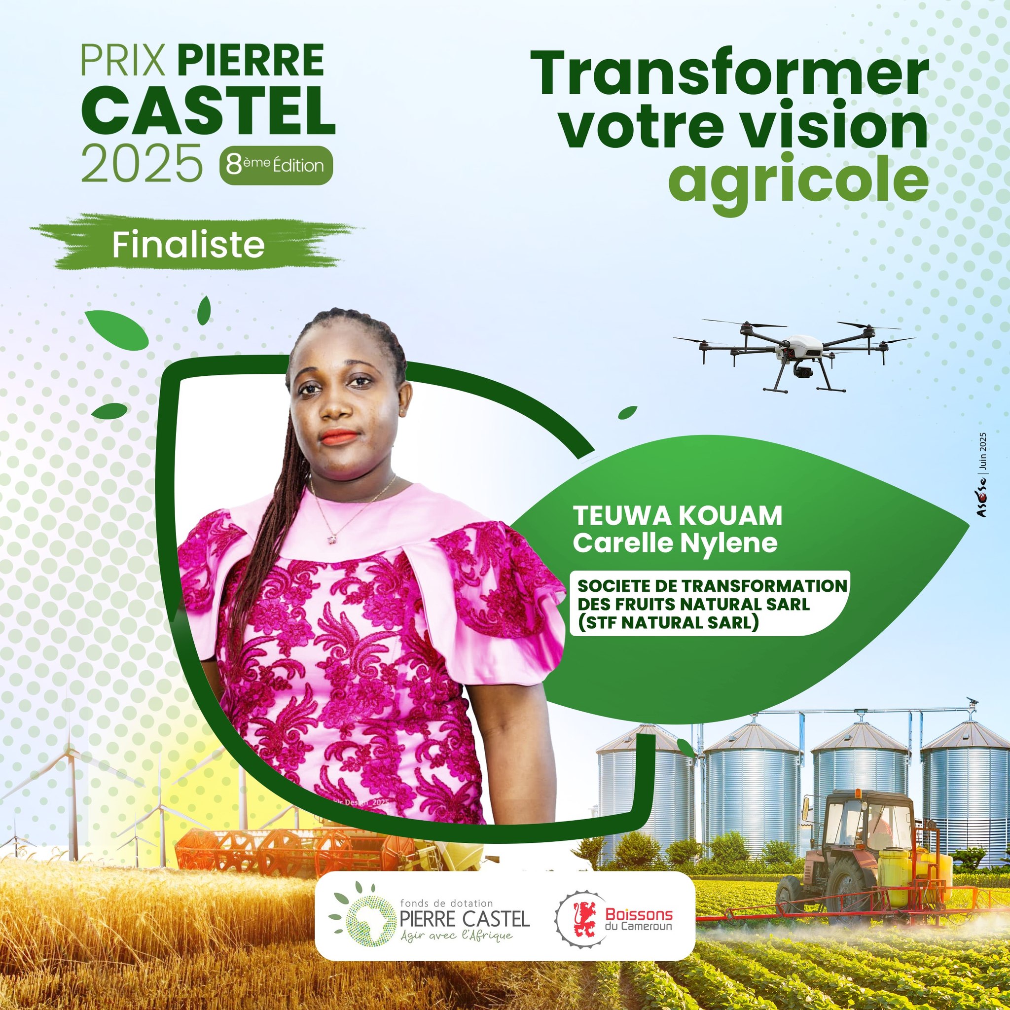 Boissons - [ Prix Pierre Castel Cameroun 2025 ] TEUWA KOUAM Carelle ...