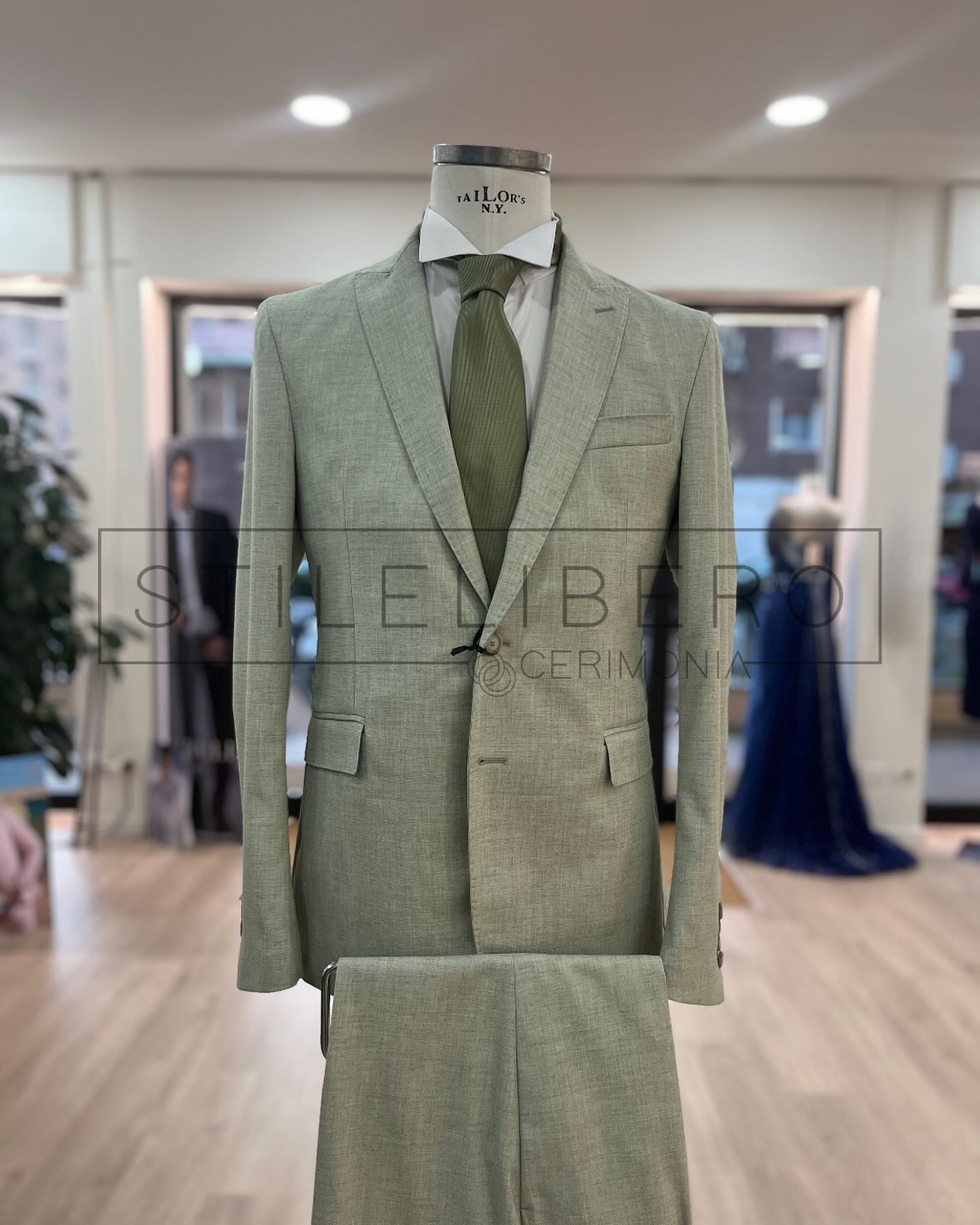 Abito Midi Free People 'Storm' Maniche A Sbuffo, Scollo Quadrato, Verde Salvia, Taglia XS