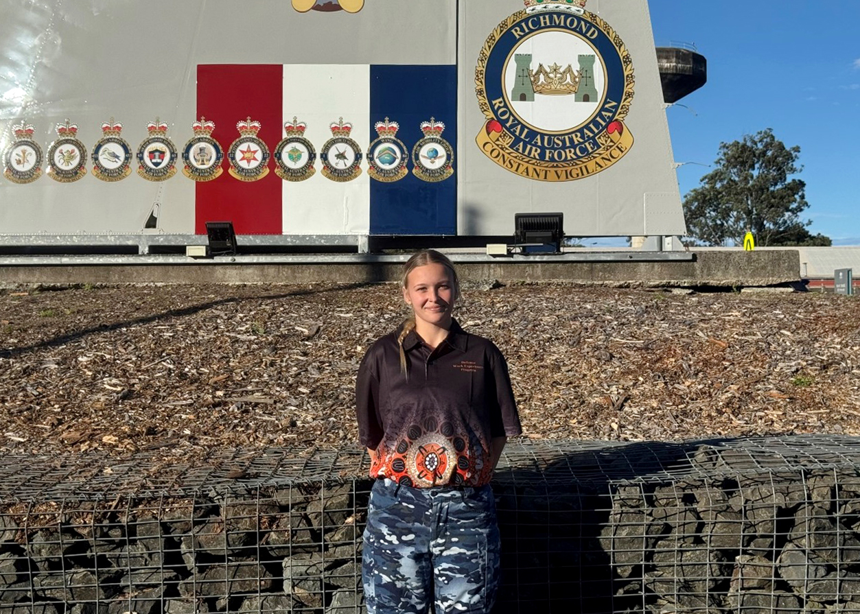 St - Year 10 student Skylah Wright recently travelled to Richmond RAAF ...
