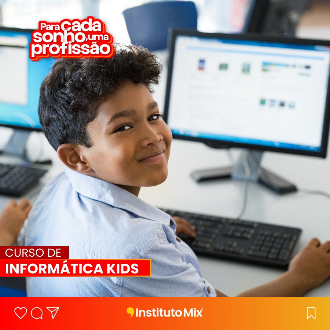 Instituto - 🖥️👦👧 INFORMÁTICA KIDS: APRENDER BRINCANDO! 🎮🚀 Seu filho ...