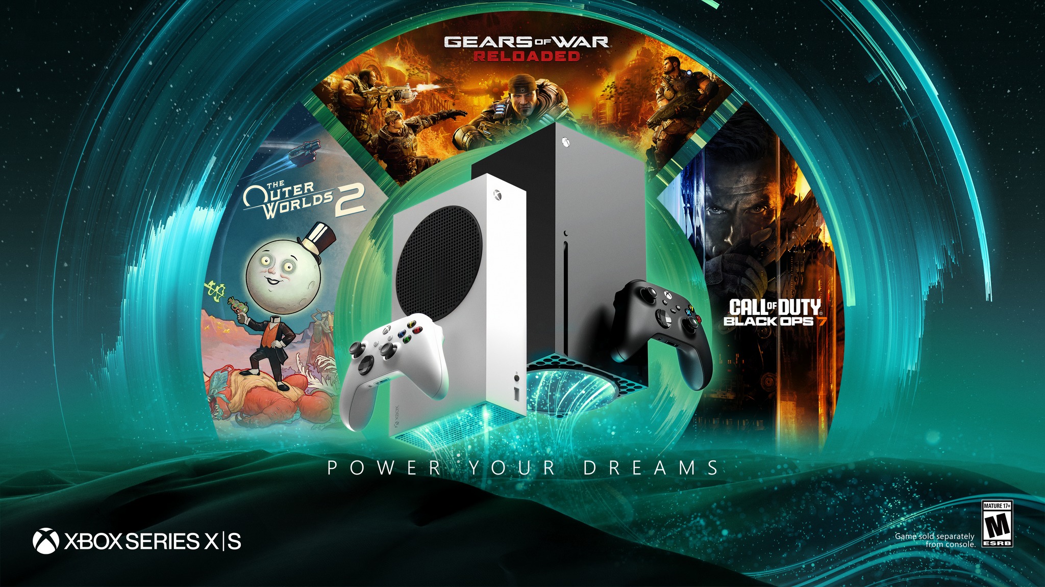 A world of gaming awaits. #PowerYourDreams with Xbox Series X|S