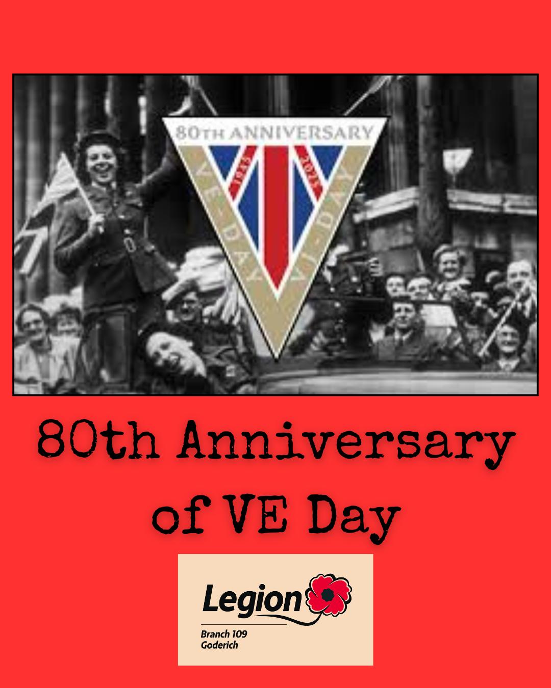 Goderich - **80th Anniversary of VE Day – May 8, 1945** On **May 8 ...
