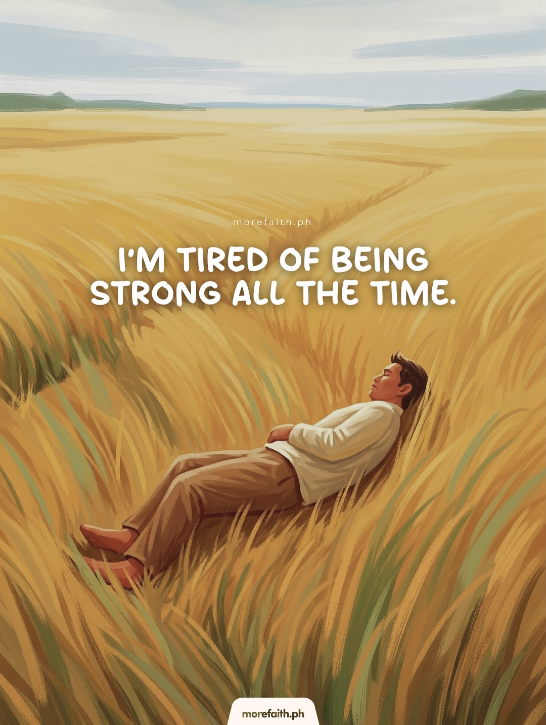 morefaith.ph - When life feels too heavy to carry,... | Facebook